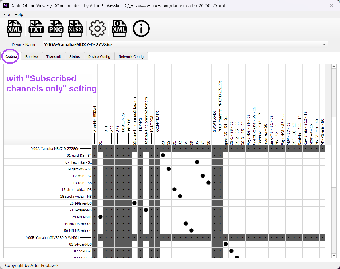 Routing view
